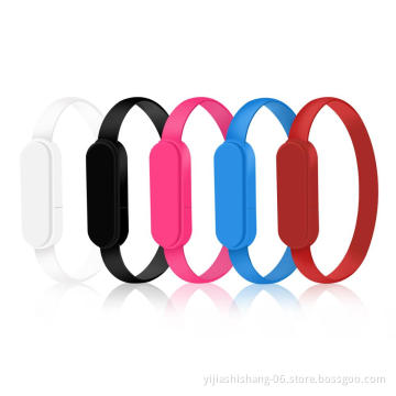 Yijiashishang Bracelet Data Sync Charging Micro USB Cable